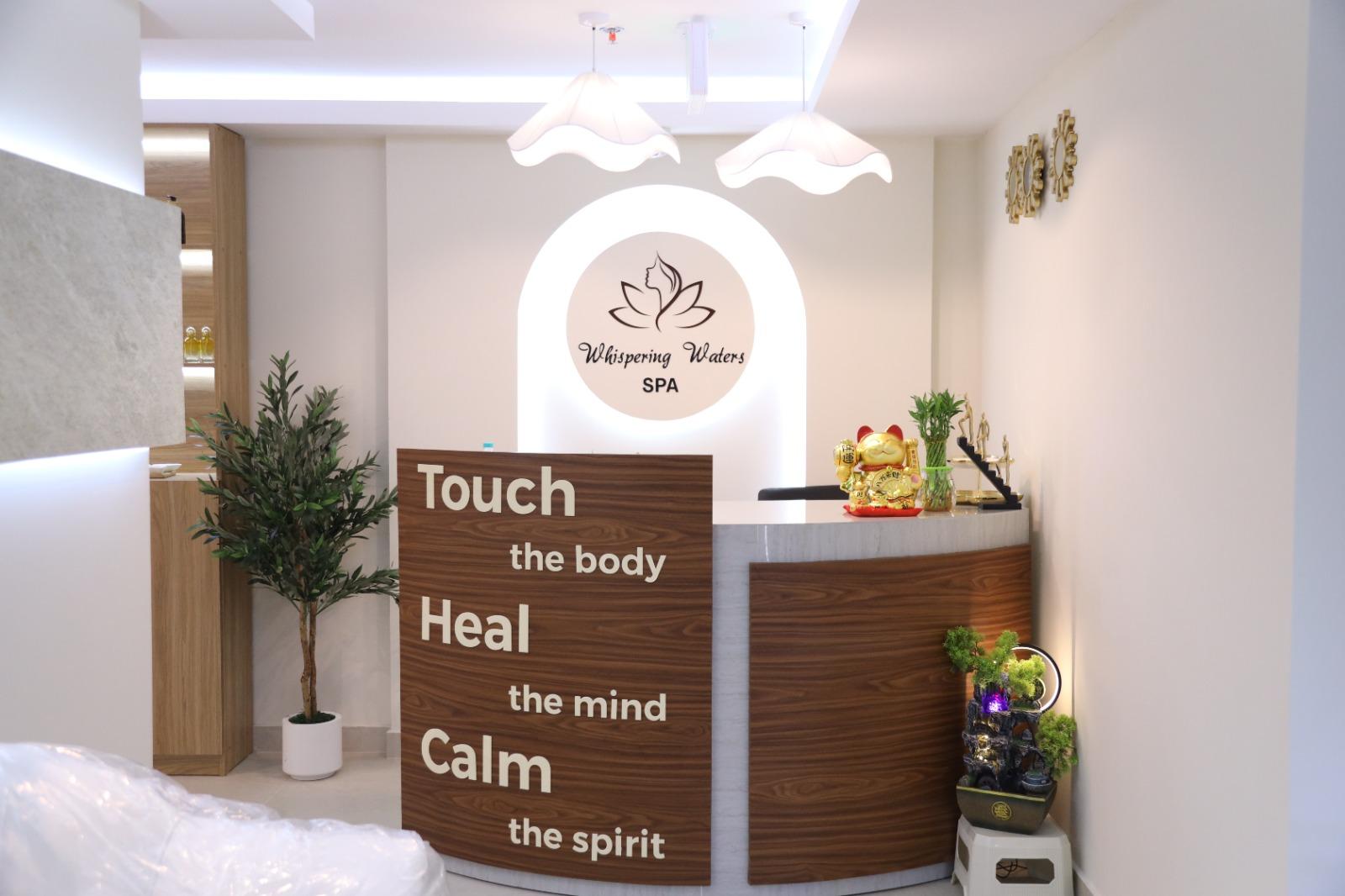 Whispering Waters Spa reception